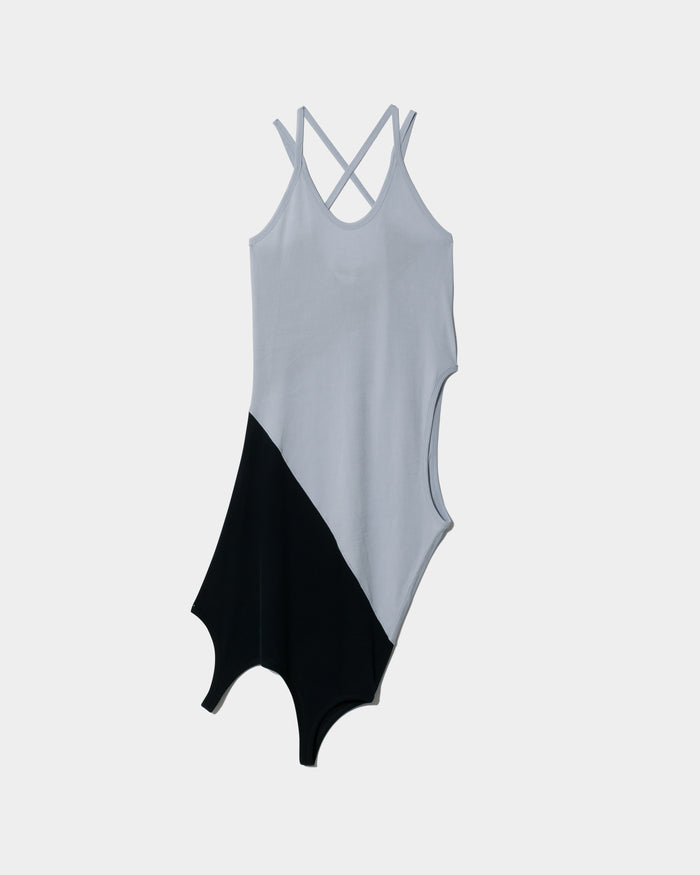 double-end silky touch cotton rib top