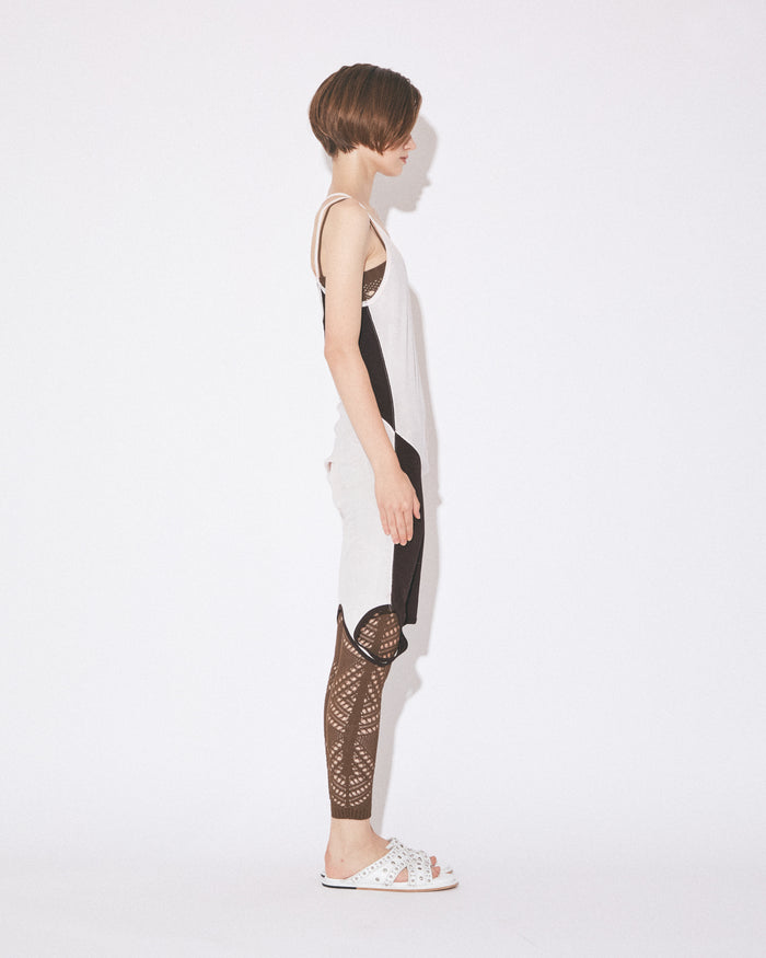 double-end silky touch cotton rib top