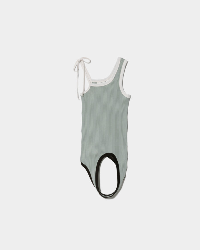 double-end suvin compact rib tank top