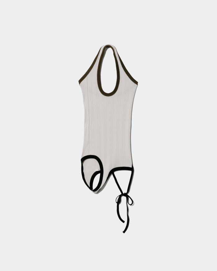 double-end suvin compact rib tank top