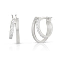 Double Huggie Earrings