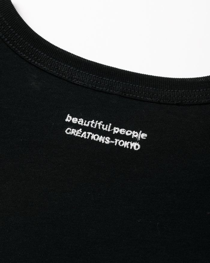 double-neck 40/1 ELS  jersey top