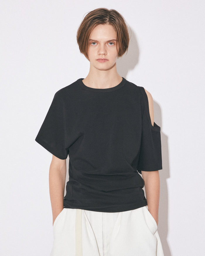 double-neck 40/1 ELS  jersey top