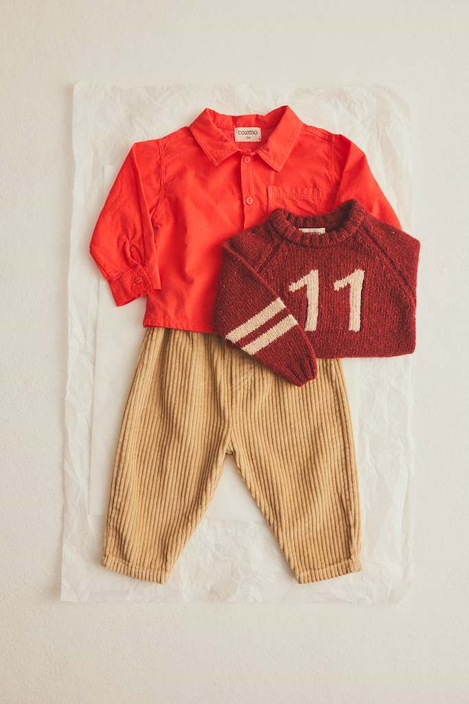 Dublin Corduroy Baby Shirt