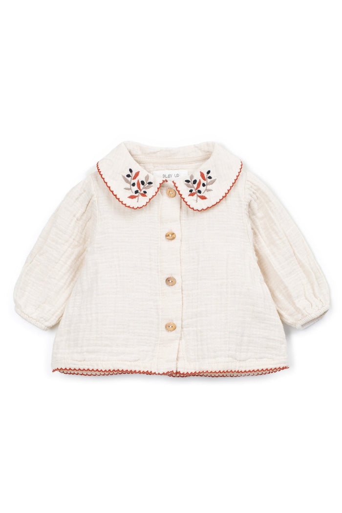 embroidered baby blouse