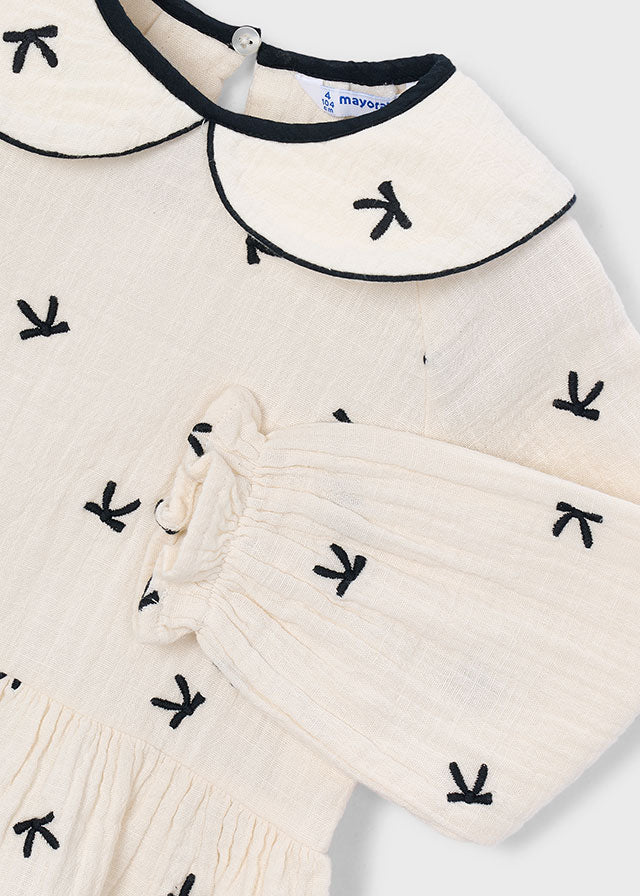 girl's blouse with bow details