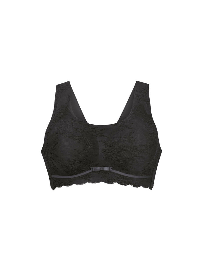 Essential Lace Bralette - Anthracite