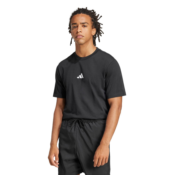 ADIDAS Essentials Small Logo Single Jersey Tee Men's