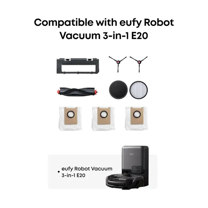 Eufy Robot Vacuum 3-in-1 E20 Accessories Kit