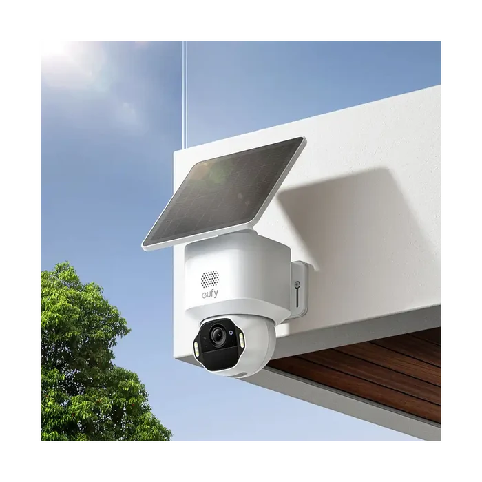 Eufy Security SoloCam E42 UHD 4K Outdoor Solar-Powered Pan and Tilt Camera with Night Vision