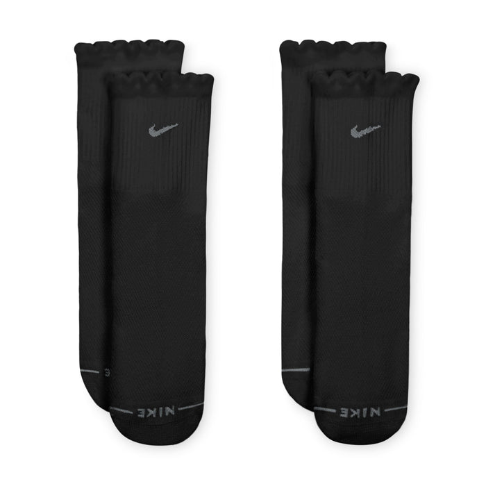 NIKE EVERYDAY ELEVATED MICRO-CREW SOCKS (2 PAIRS)