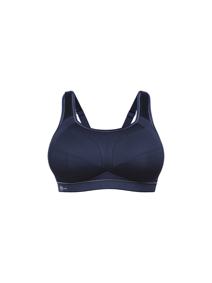 Extreme Control F-K Sports Bra - Blue Iris