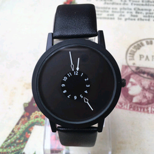 Fashion student couple watches