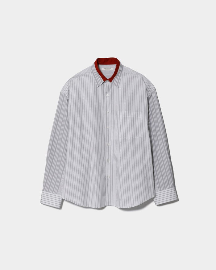 finx cotton stripe  fan shape shirts