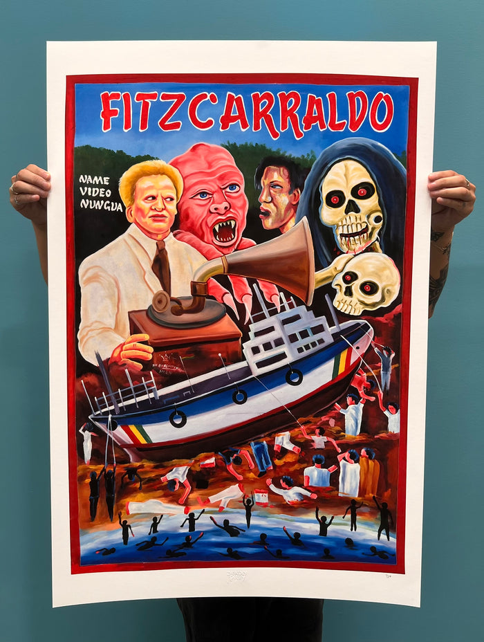 Fitzcarraldo - Limited Edition Archival Giclée Print from Static Medium by Nii Bi Ashitey