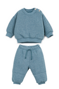 Fleece Baby Set - blue