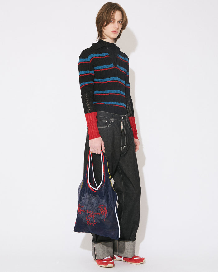 flip maze mesh marche bag