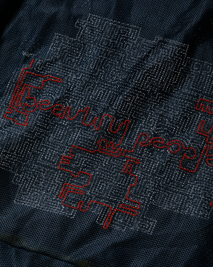 flip maze mesh marche bag