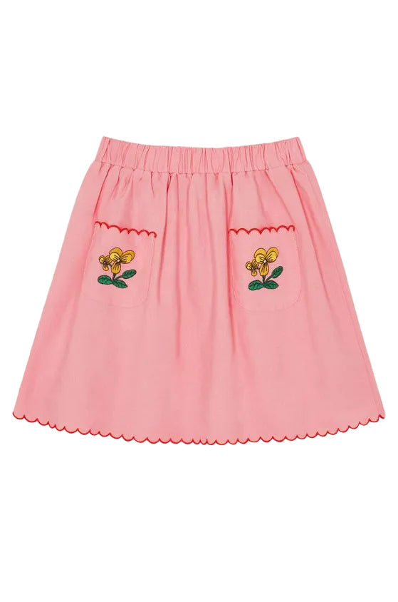 Flowers Pink Skirt