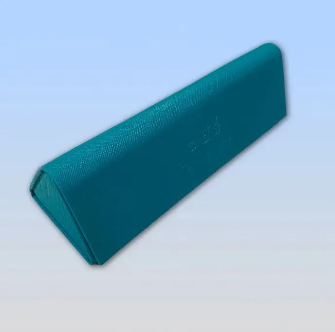 Teal sunglass case