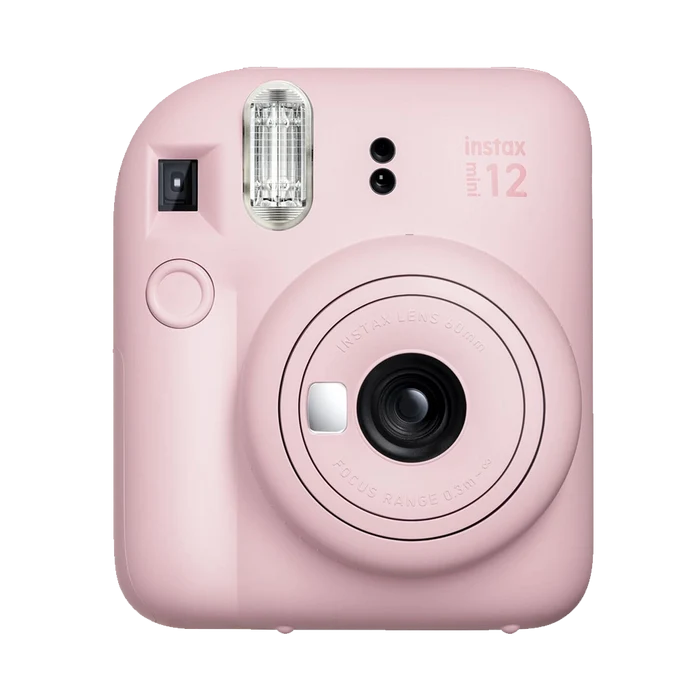 Fujifilm Instax Mini 12 Instant Film Camera (Blossom Pink) Festive Bundle