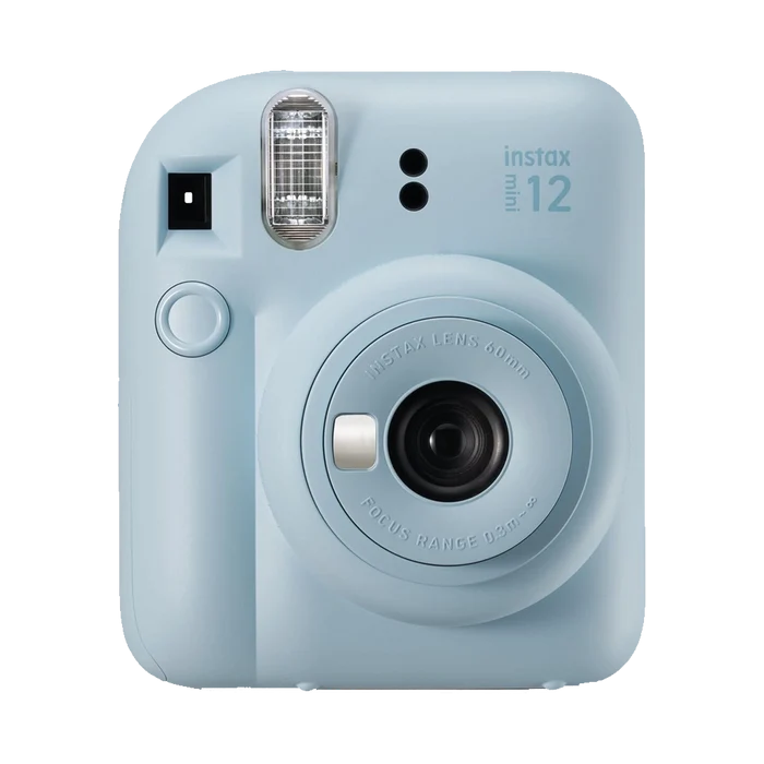 Fujifilm Instax Mini 12 Instant Film Camera (Pastel Blue) Festive Bundle