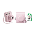 Fujifilm Instax Mini 13 Instant Film Camera Combo with 1 Film and Case (Candy Pink)