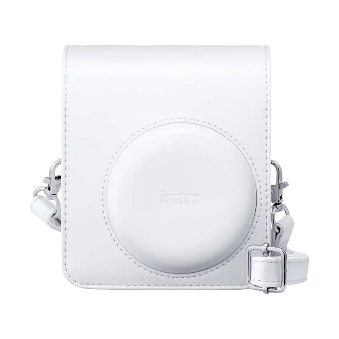 Fujifilm Instax Mini 13 Instant Film Camera Combo with 1 Film and Case (Clay White)