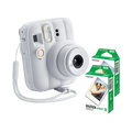 Fujifilm Instax Mini 13 Instant Film Camera Combo with 2 Films (Clay White)