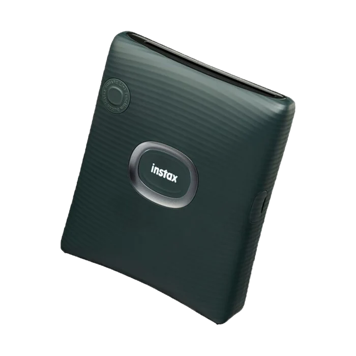 Fujifilm Instax Square Link Smartphone Printer with 1 Film and Case (Midnight Green)