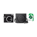 Fujifilm Instax Square SQ40 Instant Film Camera with 1 Film and Case (Black)