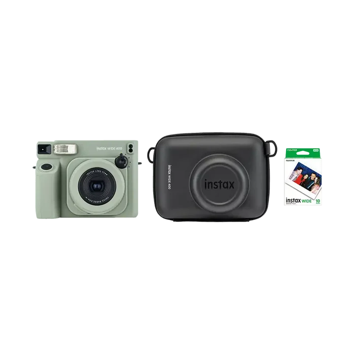 Fujifilm Instax Wide 400 Instant Film Camera with 1 Film and Case