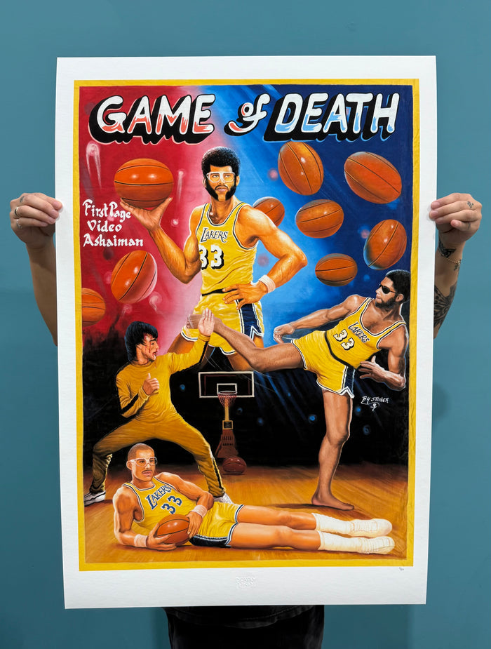 Game of Death - Limited Edition Archival Giclée Print from Static Medium by Stoger