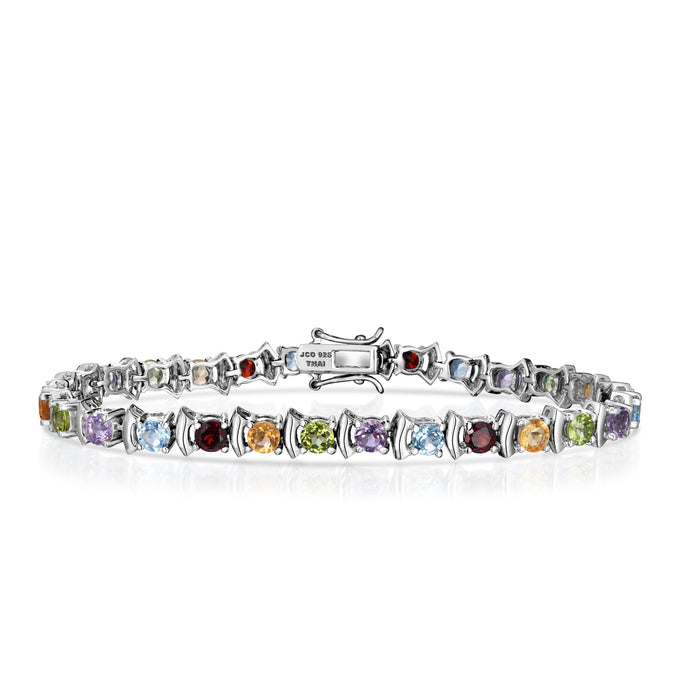 Gemstone Link Bracelet- Final Sale