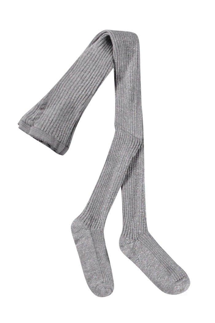 Gray tights on a white background