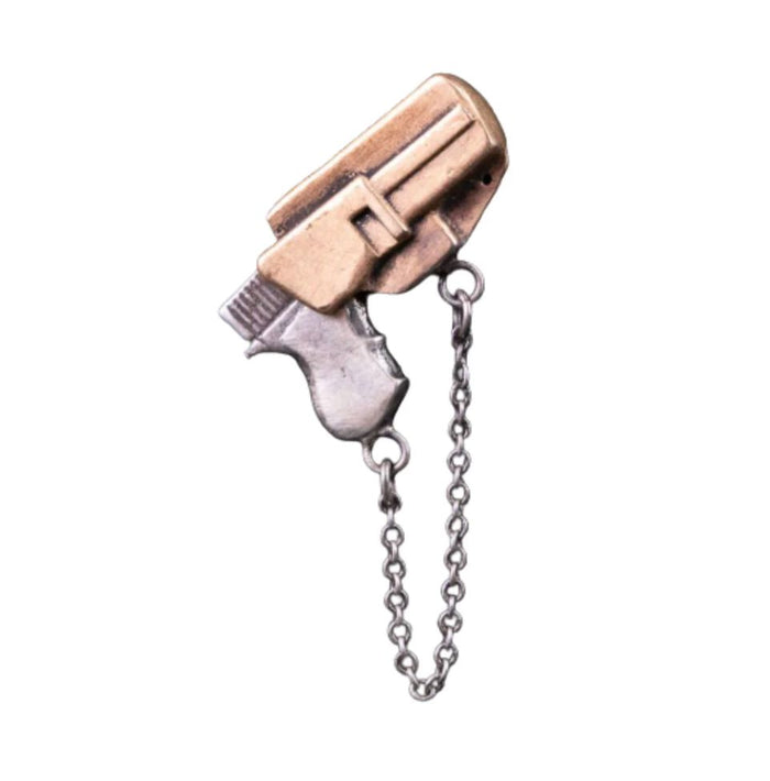 Glock Sterling/Bronze Hat Pin - HPLT4