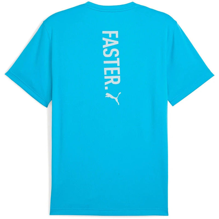 PUMA GRAPHICS RUNNING FASTER TEE MEN'S
