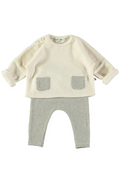 Grey Striped Set