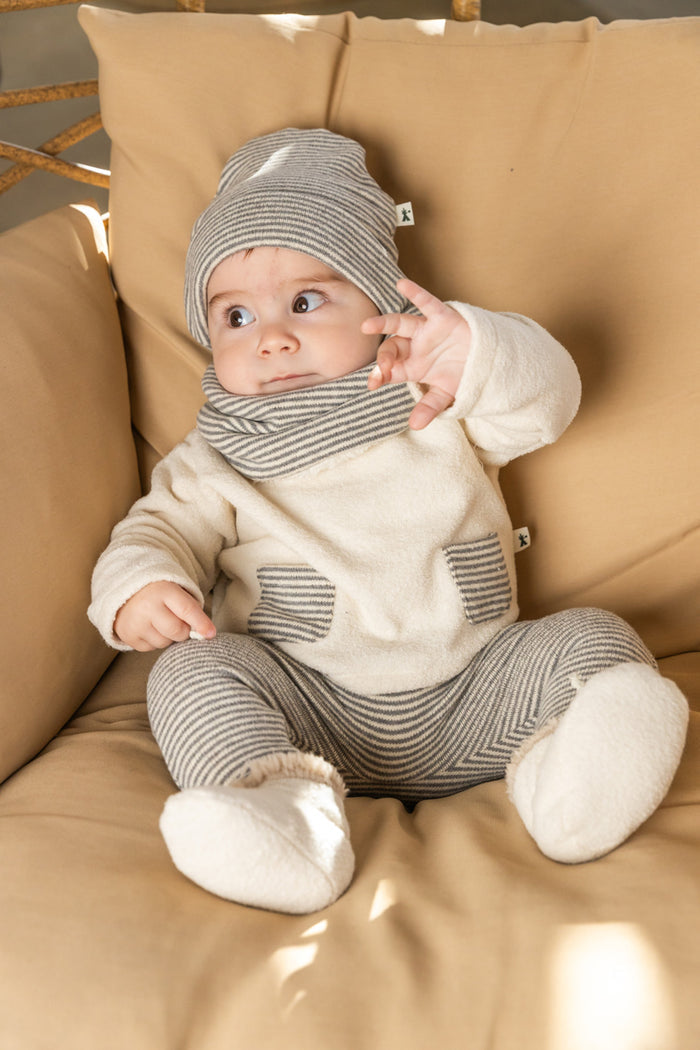 Grey Striped Set