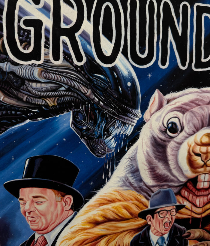 Groundhog Day x Alien - Limited Edition Archival Giclée Print from Static Medium by C.A. Wisely