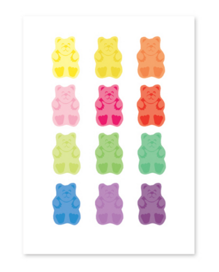 Gummy Bears Birthday Card
