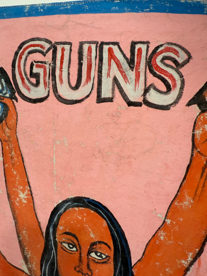 Guns - Limited Edition Archival Giclée Print from Static Medium by Mr. Brew