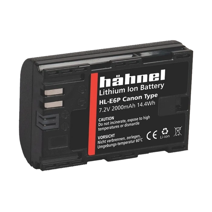 Hahnel HL-E6P Battery Pack for Canon (LP-E6, LP-E6N, LP-E6NH, LP-E6P)