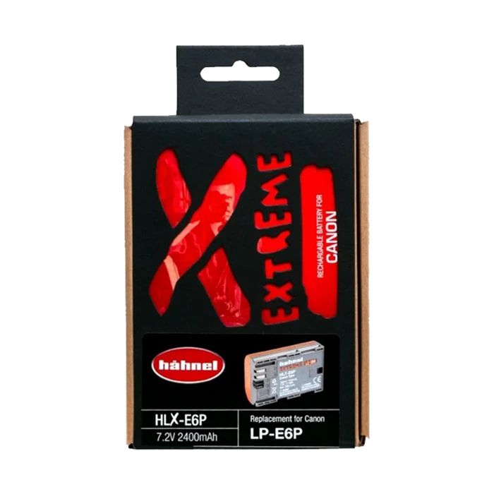 Hahnel HLX-E6P Extreme Battery Pack for Canon (LP-E6, LP-E6N, LP-E6NH, LP-E6P)