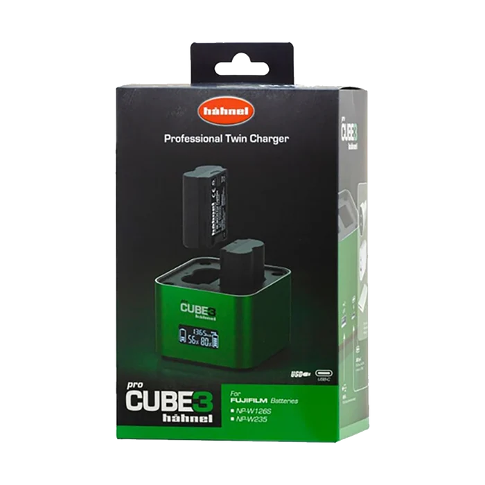 Hahnel ProCube3 Charger for Select Fujifilm Batteries