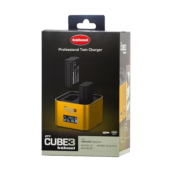 Hahnel ProCube3 Charger for Select Nikon Batteries