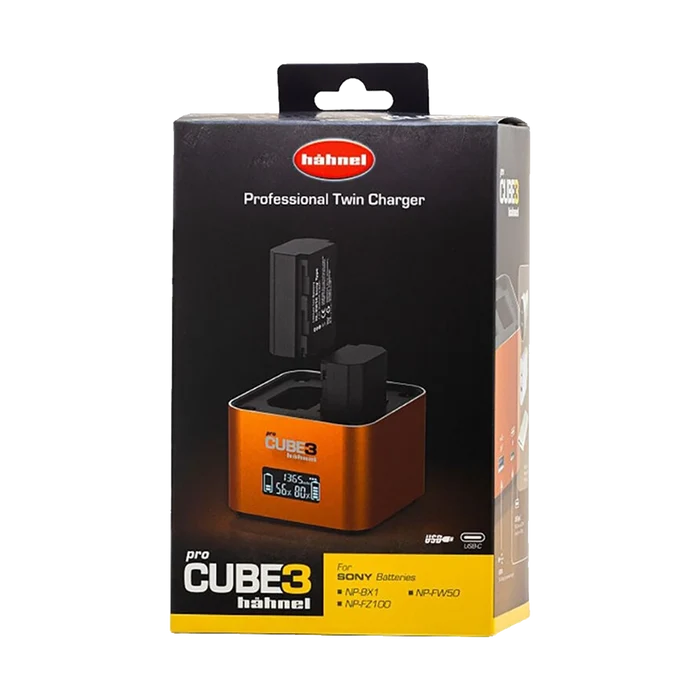 Hahnel ProCube3 Charger for Select Sony Batteries