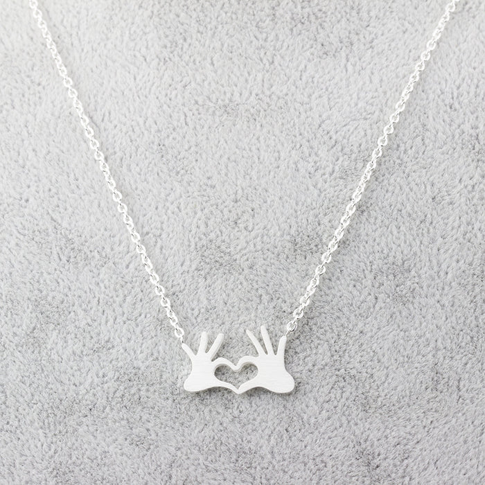 Silver necklace