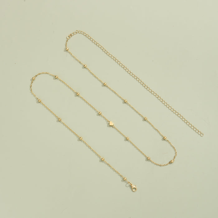 Heart-shaped Bead Waist Chain
