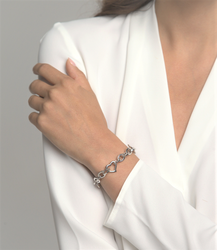 Heart Station Bracelet - Final Sale